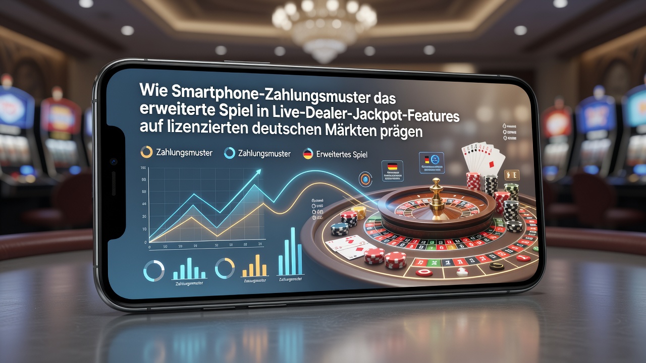Smartphone-Zahlungsmuster und Live-Dealer-Jackpot-Features in deutschen Märkten