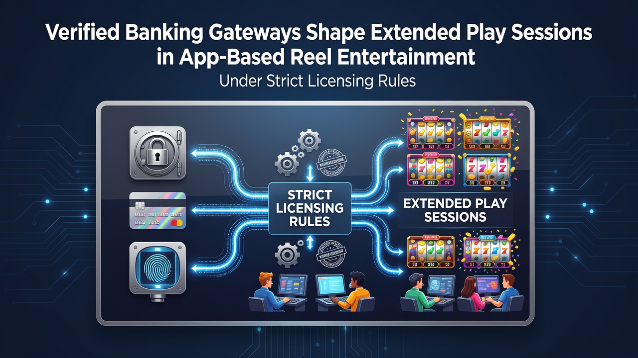 Verifizierte Bank-Gateways in mobilen Reel-Apps unter Lizenzregeln