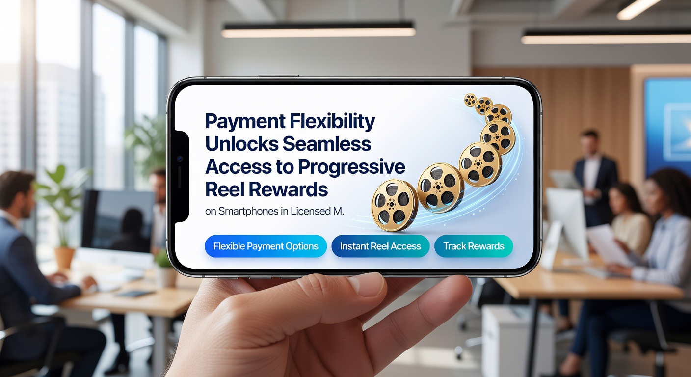 Mobile Schnittstelle für progressive Jackpot-Funktionen mit flexiblen Zahlungsoptionen