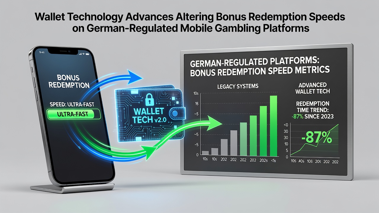 Darstellung moderner Wallet-Technologien und schneller Transaktionen auf deutschen mobilen Glücksspielplattformen
